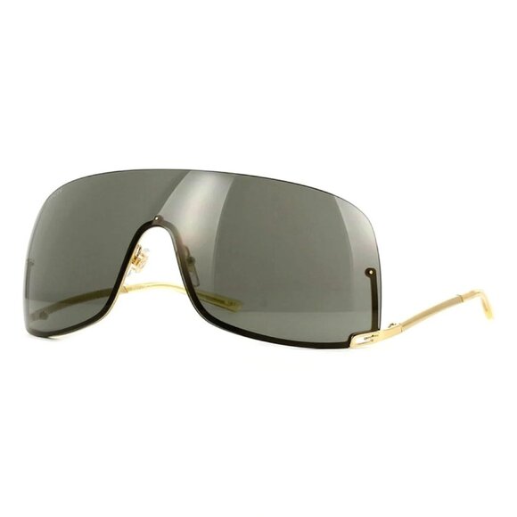 NEW GUCCI SUNGLASSES GOLD/GRAY WOMEN EYEWEAR GUCCI